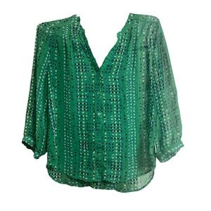 Old Navy Polka Dot Blouse